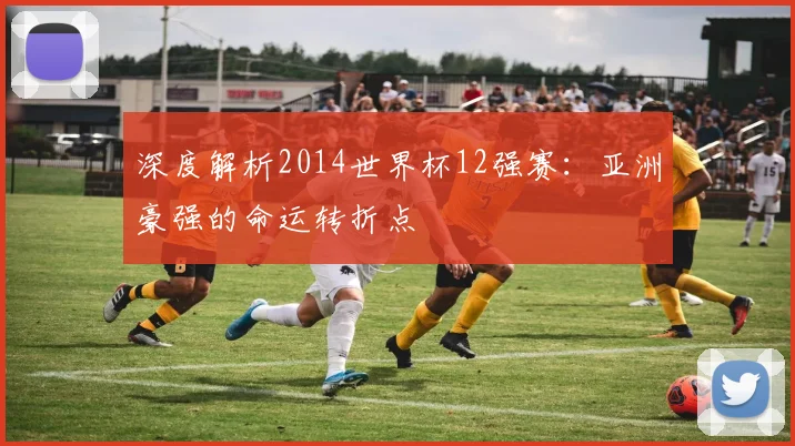 深度解析2014世界杯12强赛：亚洲豪强的命运转折点