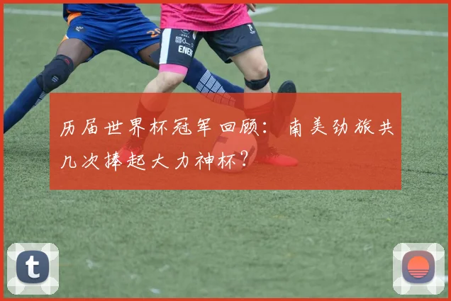 历届世界杯冠军回顾：南美劲旅共几次捧起大力神杯？